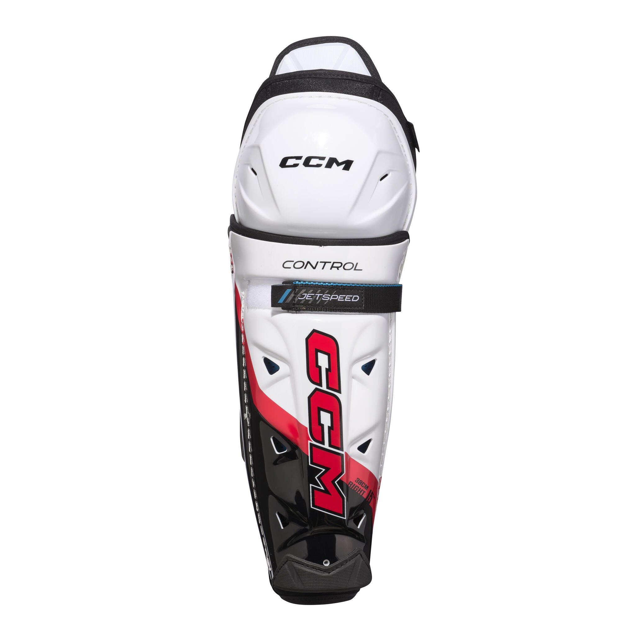 CCM JetSpeed Control Junior Hockey Shin Guards (2023) - Source Exclusive