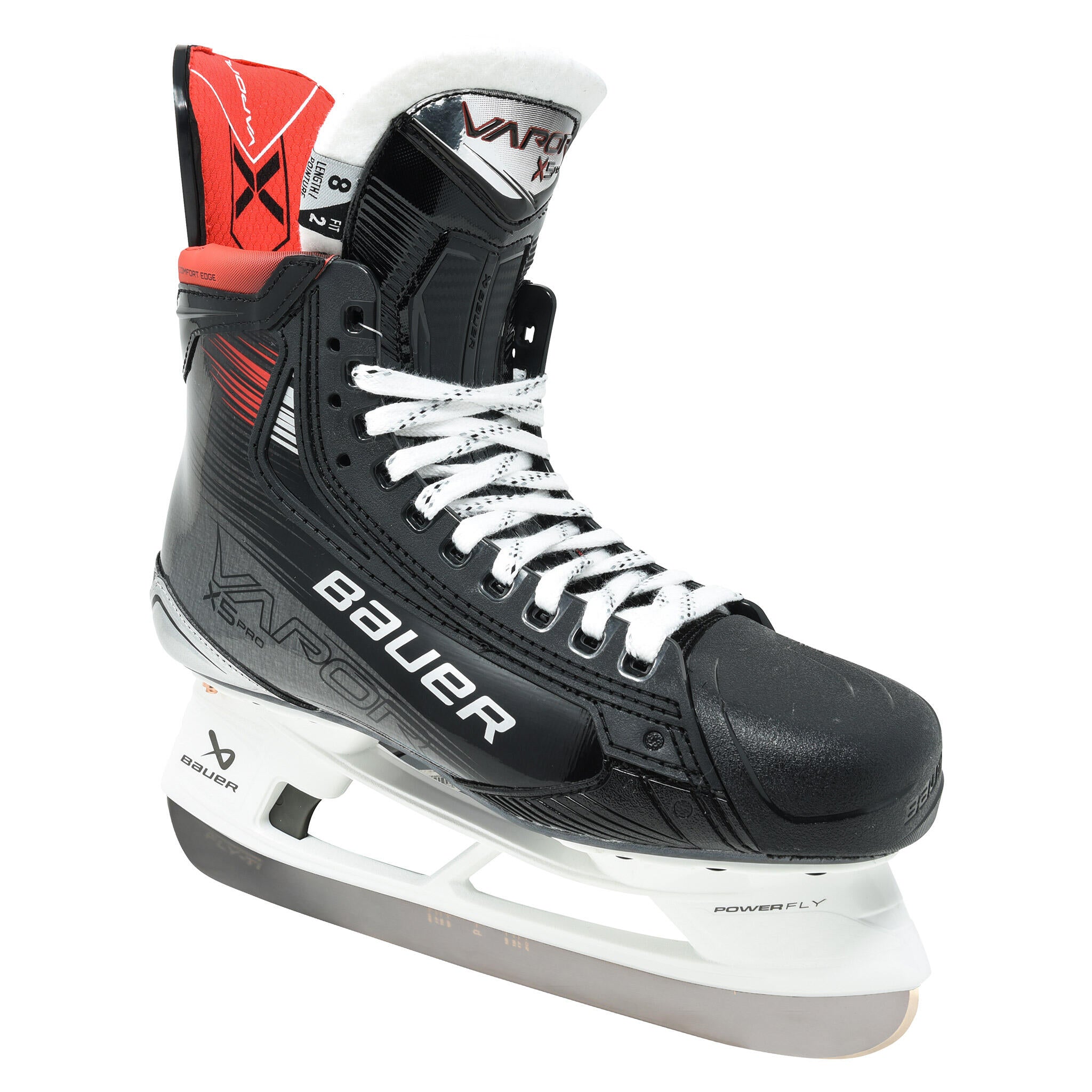 Bauer Vapor X5 Pro Senior Hockey Skates (2023) With Fly-Ti Steel