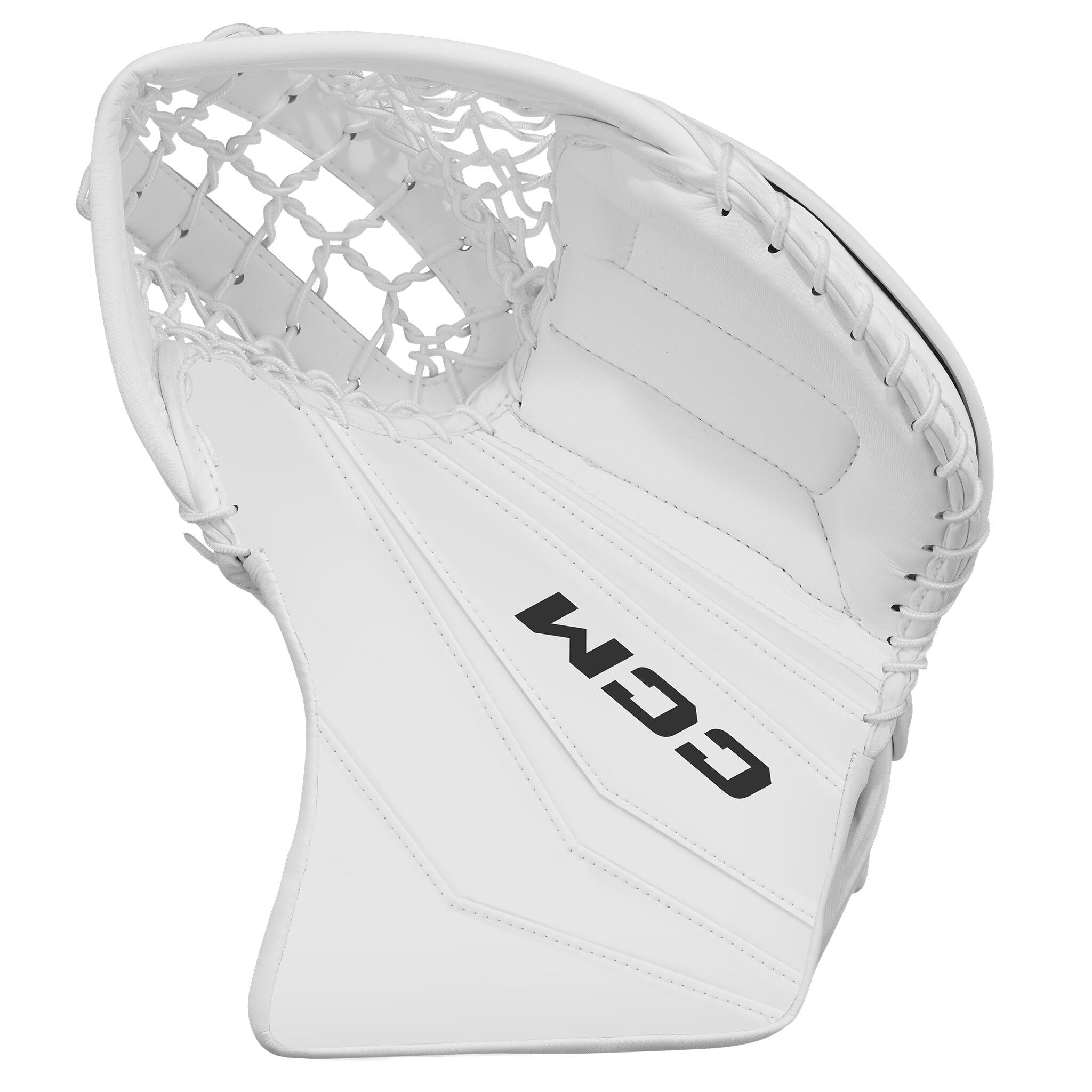 CCM EFLEX 6 Senior Goalie Catch Glove - White (2023)