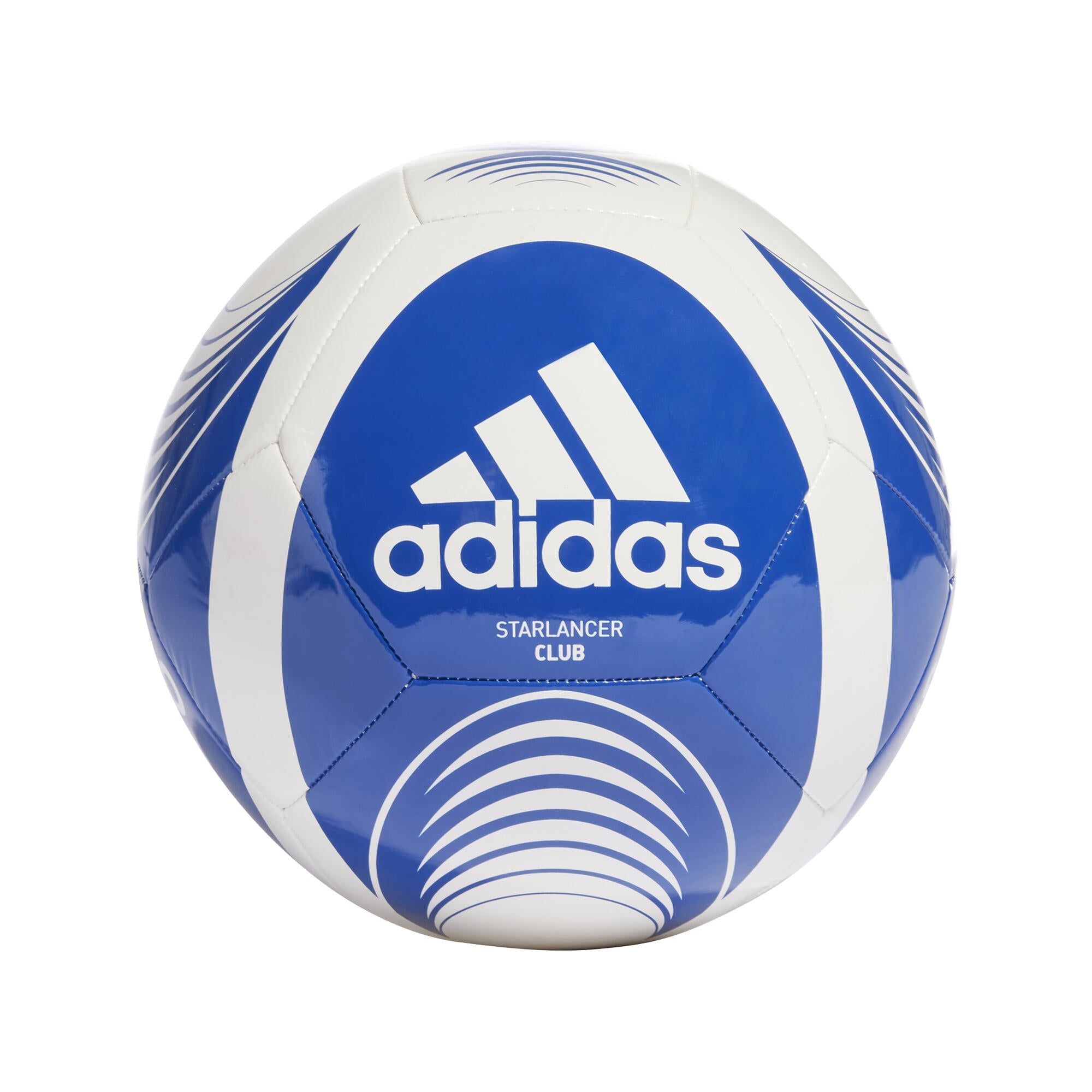 Adidas Starlancer Club Soccer Ball - Royal Blue/White