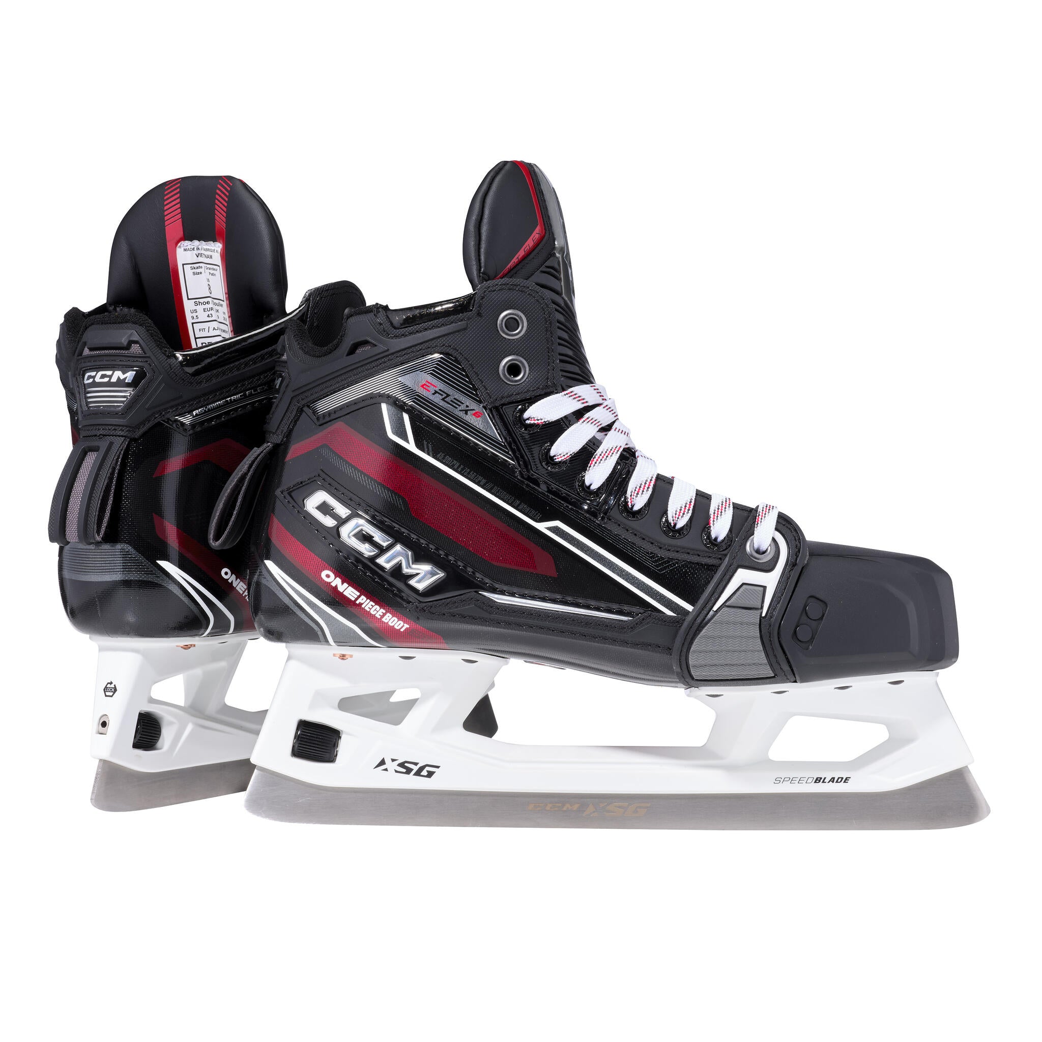 CCM Tacks EFLEX 6 Intermediate Goalie Skates (2023)