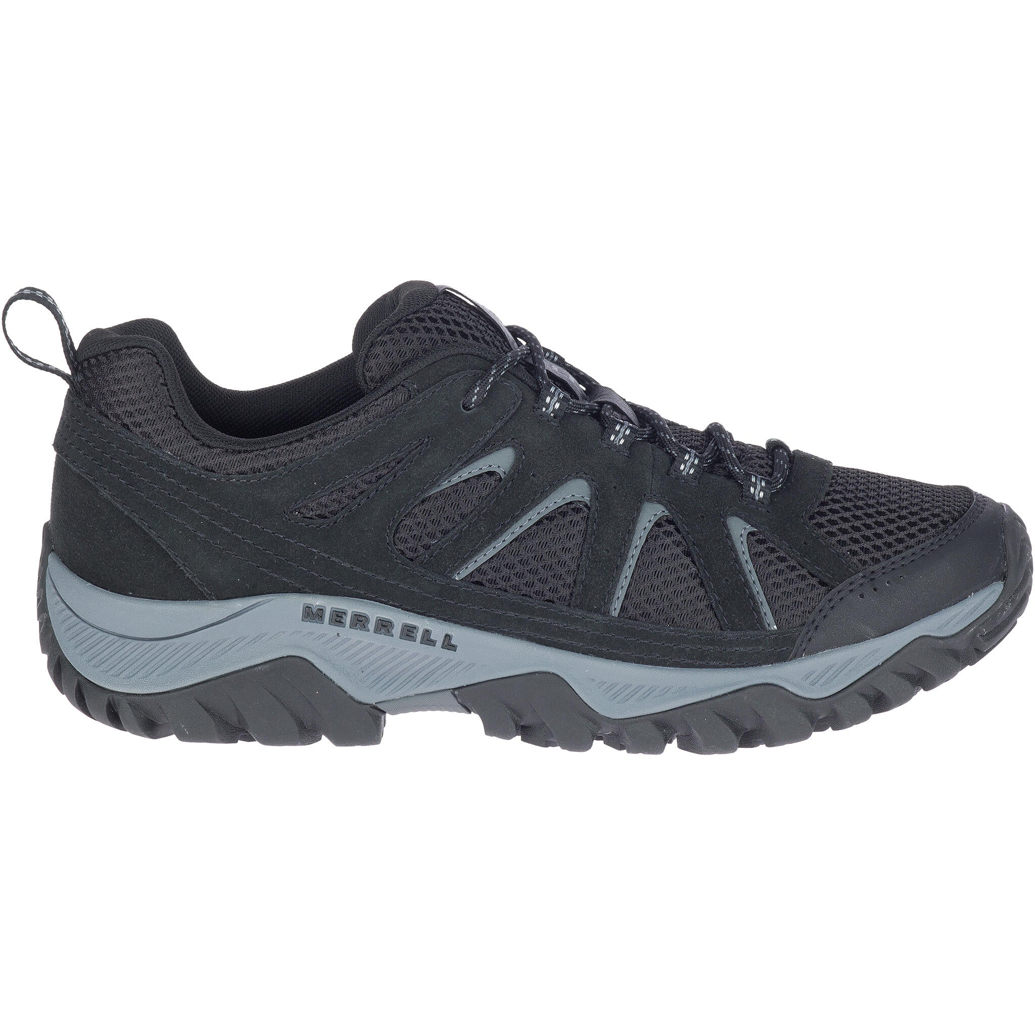 Merrell Oakcreek Men's Hiking Shoes - Black | Source for Sports