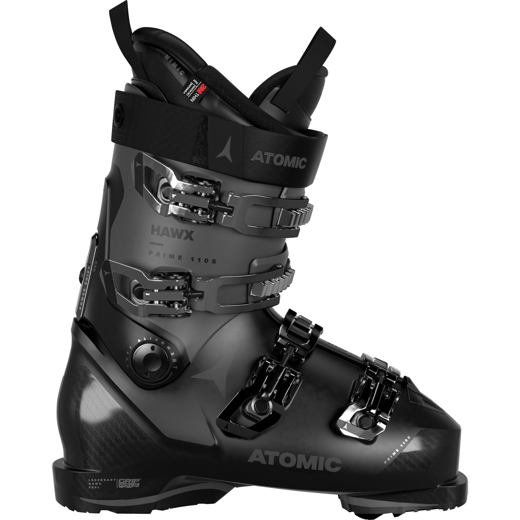 Atomic Hawx Prime 110 S GW Downhill Ski Boots - Black/Anthracite