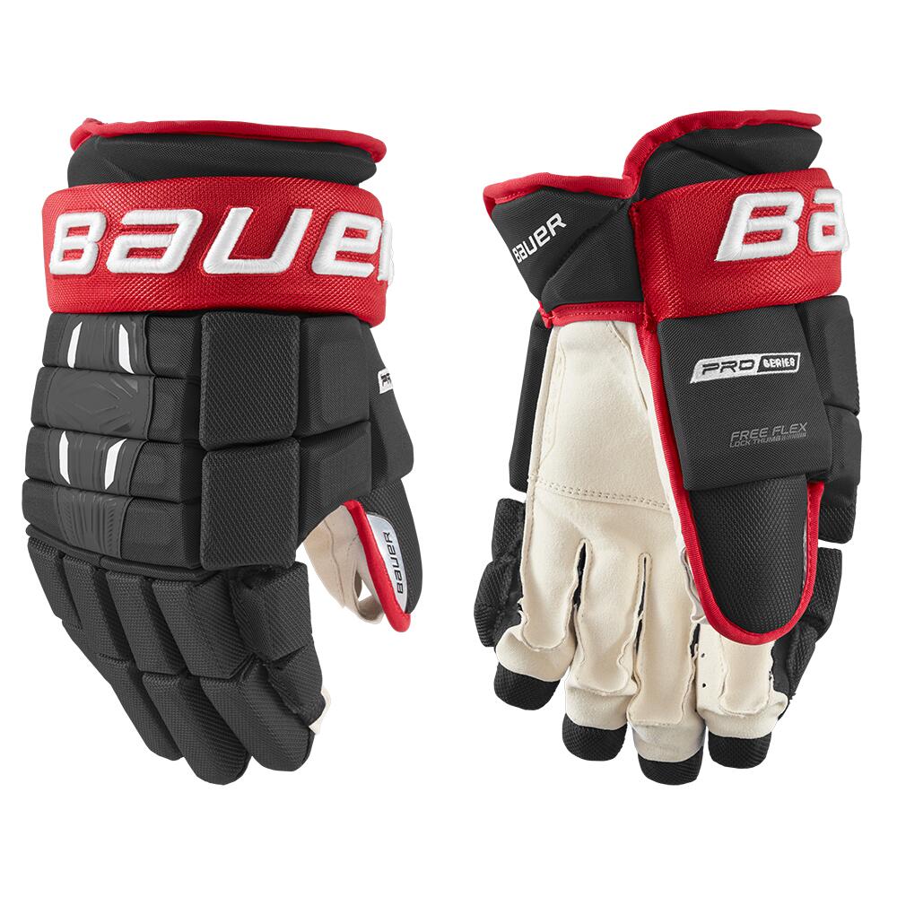 Bauer Pro Series Intermediate Hockey Gloves (2021)