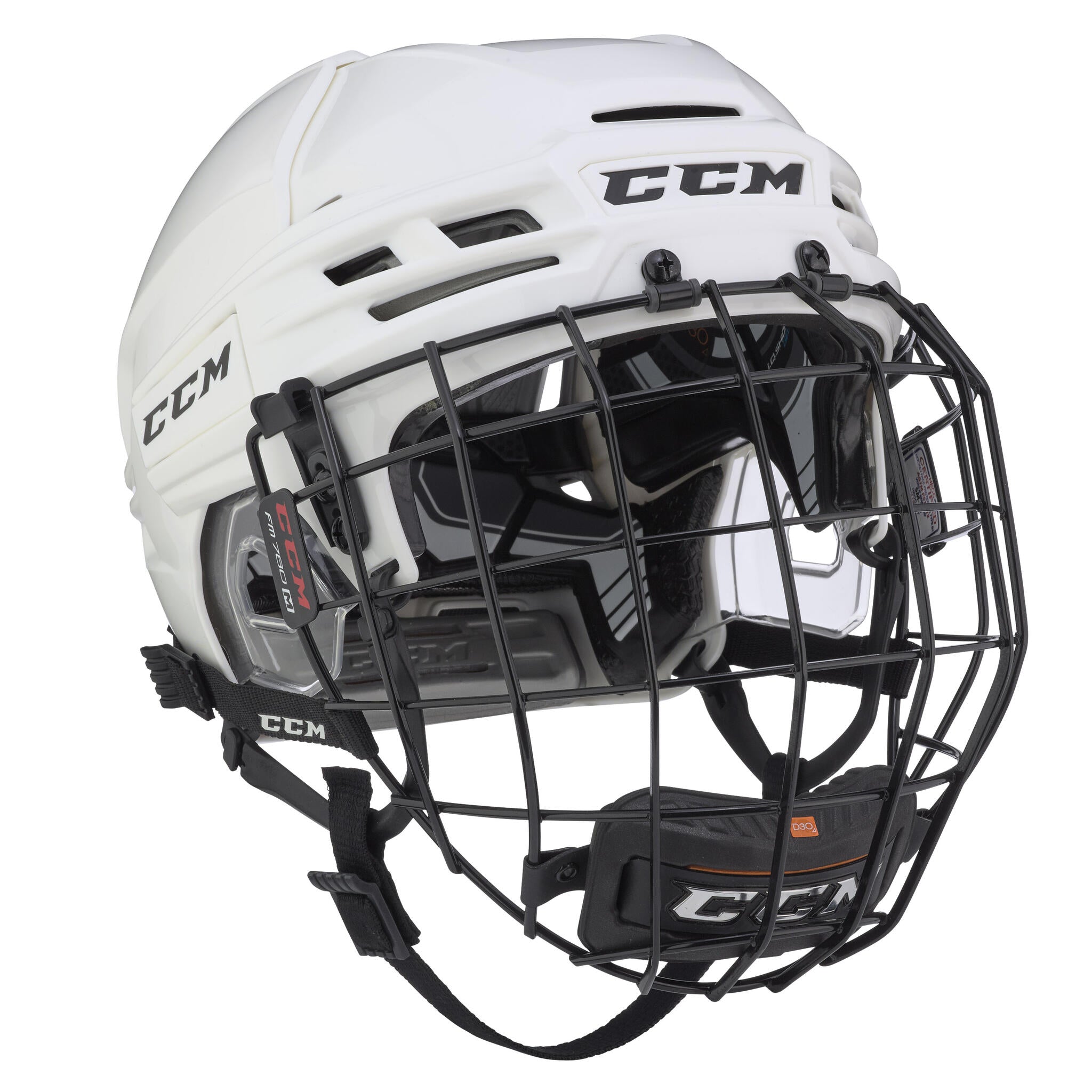 CCM Tacks 910 Senior Hockey Helmet Combo