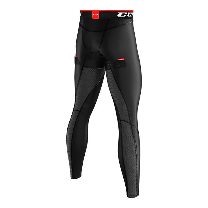 CCM Junior Compression Pants With Grip/Jock/Tabs