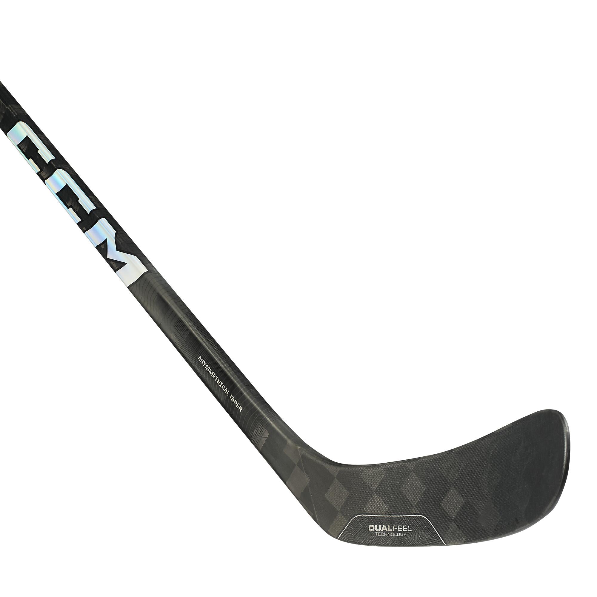 CCM Ribcor Trigger 8 Pro Chrome Edition Intermediate Hockey Stick (2024)