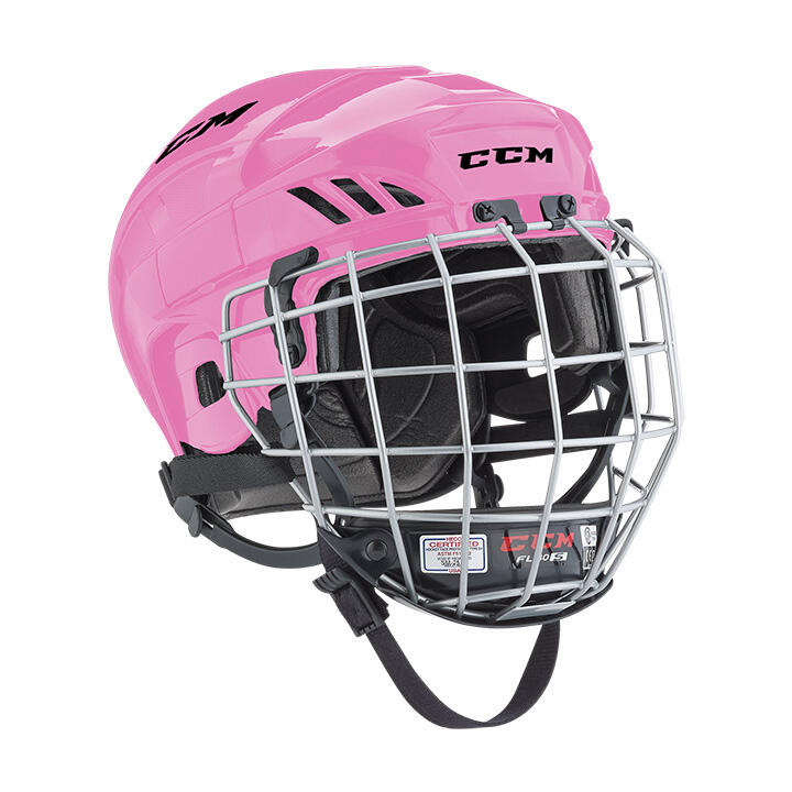 CCM Fitlite FL40 Senior Hockey Helmet Combo