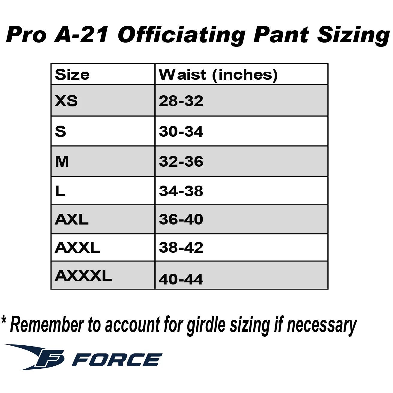 Force Pro A-21 Officiating Pant