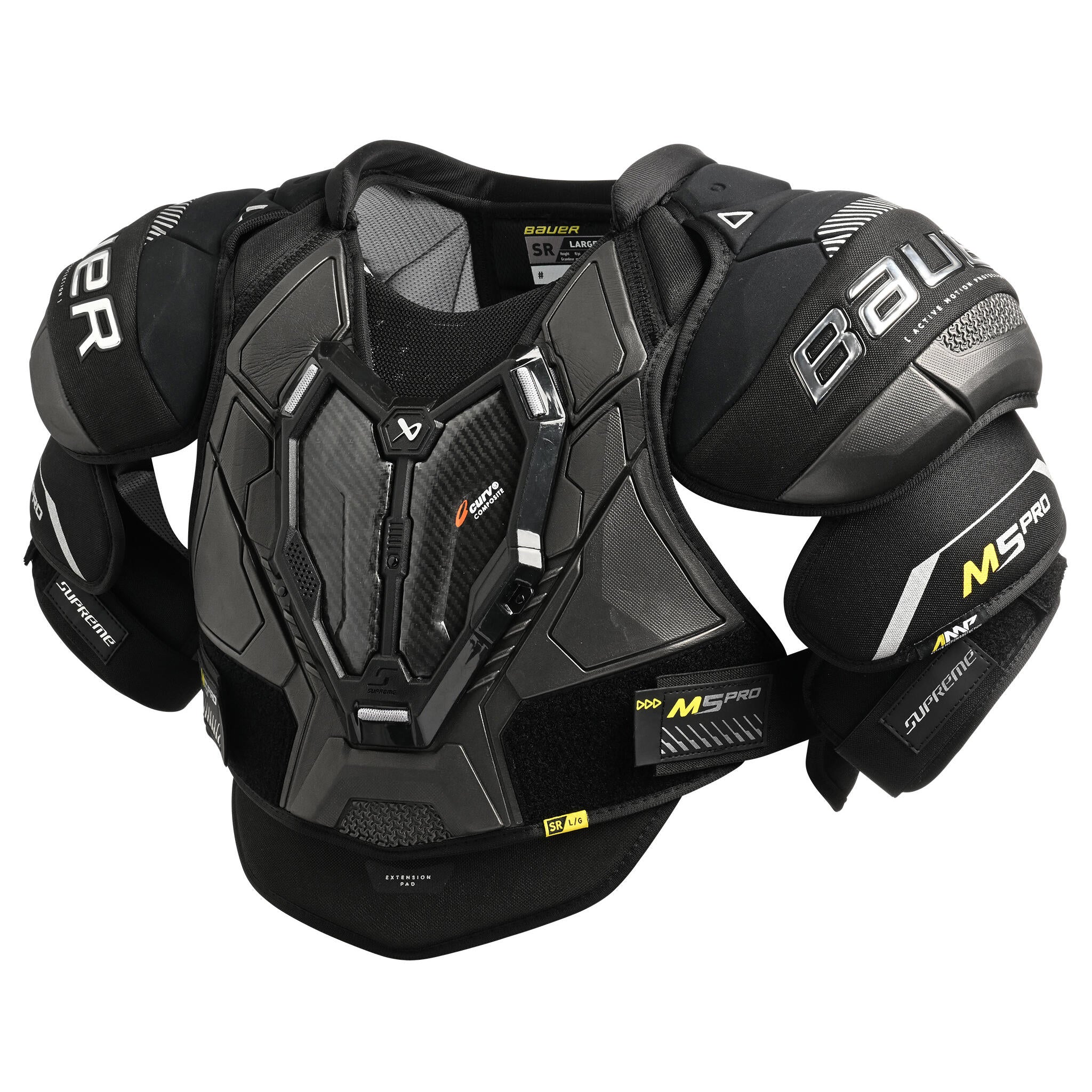 Bauer Supreme M5 Pro Intermediate Hockey Shoulder Pads (2023)