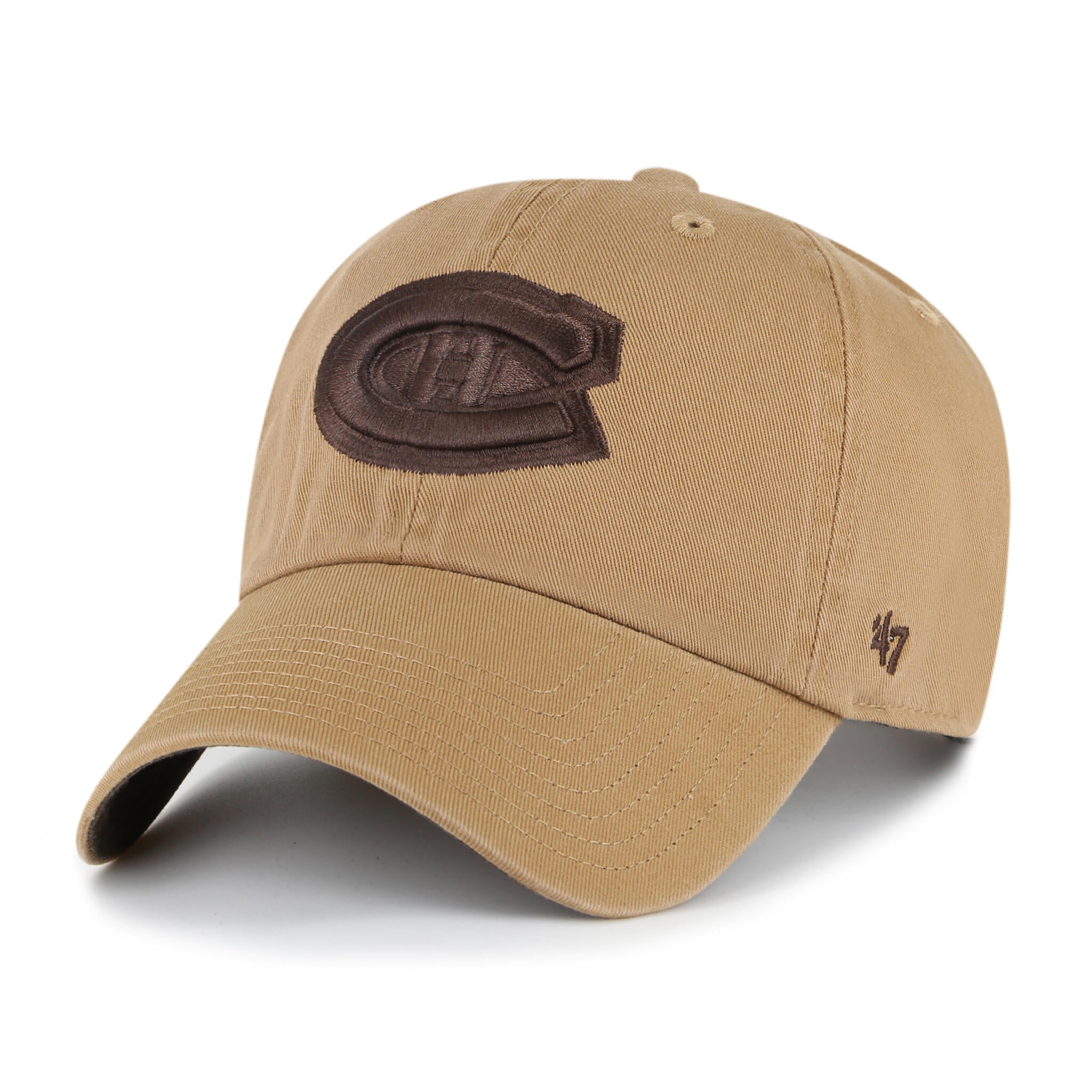 '47 NHL Ballpark Clean Up Dune Chocolate Men's Cap