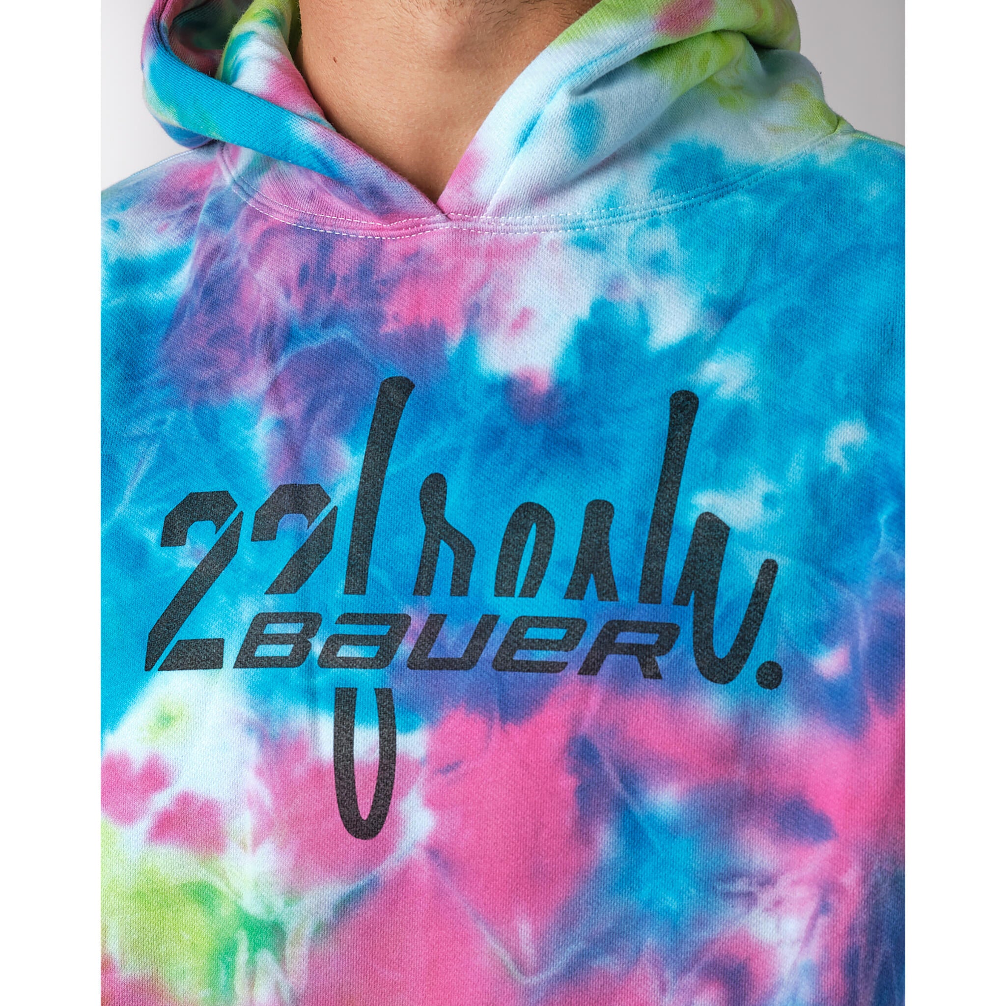 Bauer // 22fresh Tie Dye Senior Hoodie