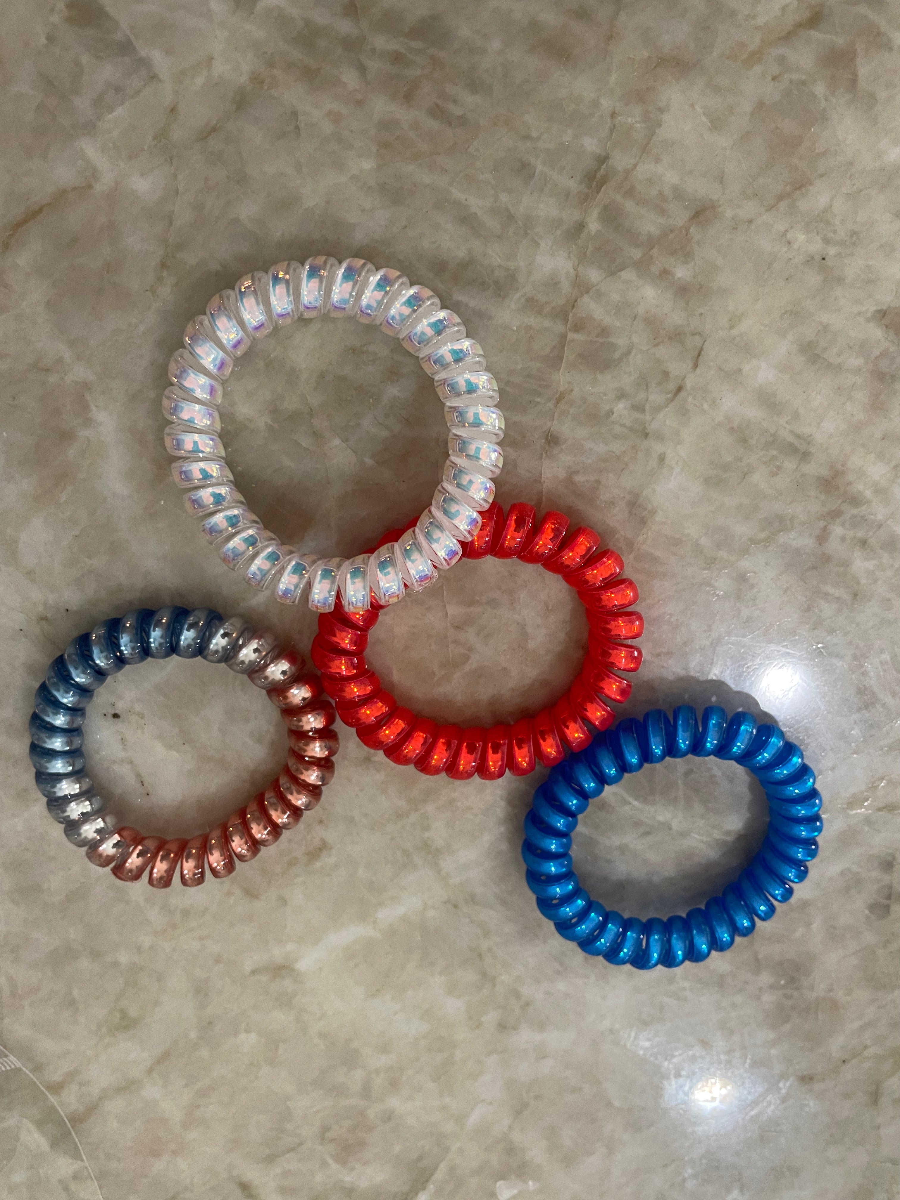 4TH OF JULY HAIR COIL