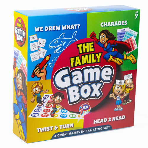Mini Travel Games in Individual Tin Boxes - Includes 4 Great Mini Games