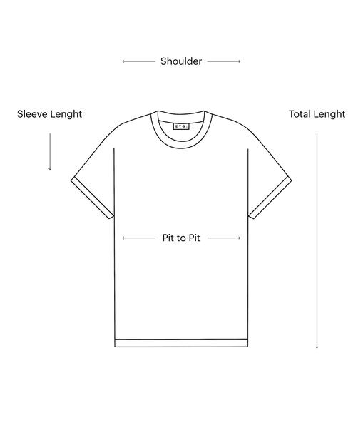 ETQ size guide - TS 01 Regular