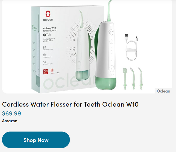 oclean w10 water flosser