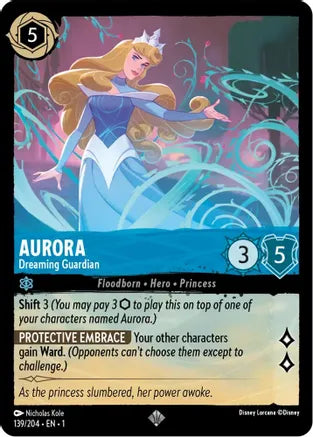 TFC-139, SR, Aurora - Dreaming Guardian (Foil)