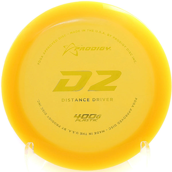 Prodigy Discs D2 - 400G Plastic - Distance Driver GolfDisco.com.