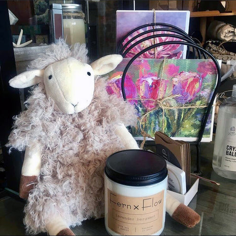 Fern x Flow's Lavender Bergamot candle at The Hiccup