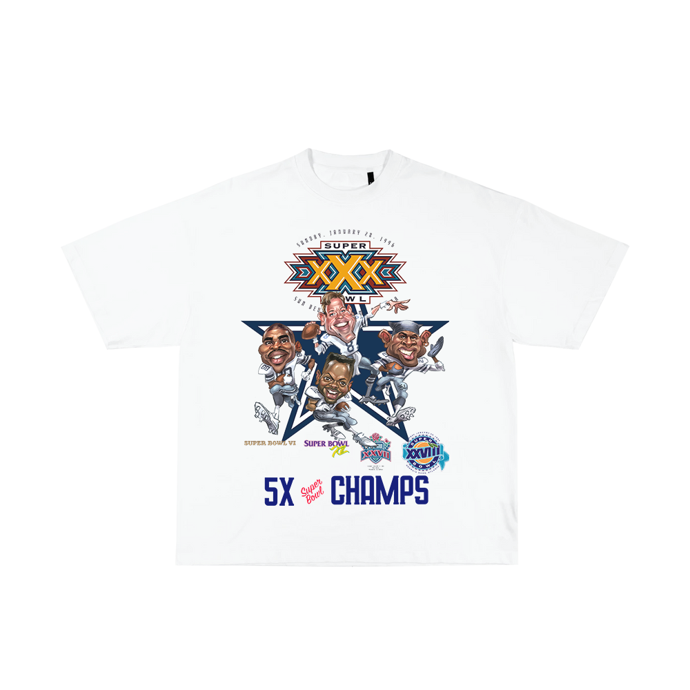 1995 Cowboys Super Bowl Tee - STREETWEAR