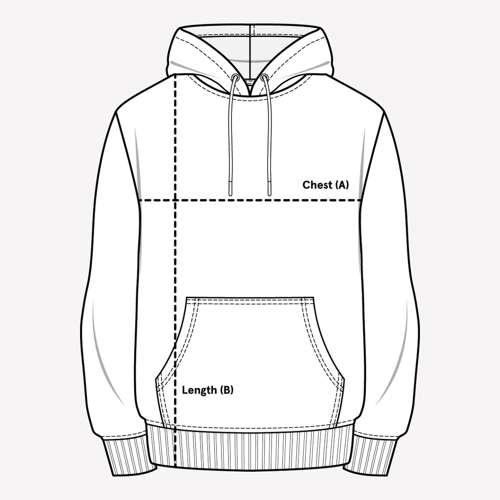 Organic T-Shirt, Sweatshirt & Hoodie Size Guide | Sutsu