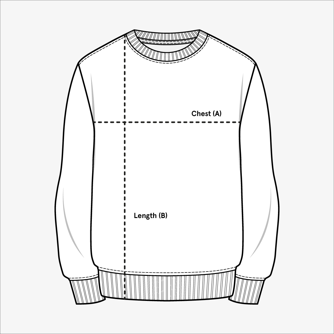 Organic T-Shirt, Sweatshirt & Hoodie Size Guide | Sutsu