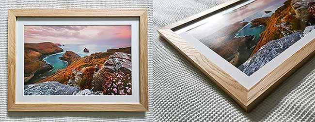 one of our solid premium oak frames for sale made in germany for sebastien coell photography