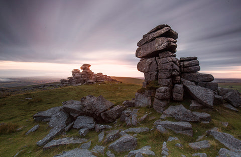 Climb the elevation to Dartmoors Great Staple Tor. 