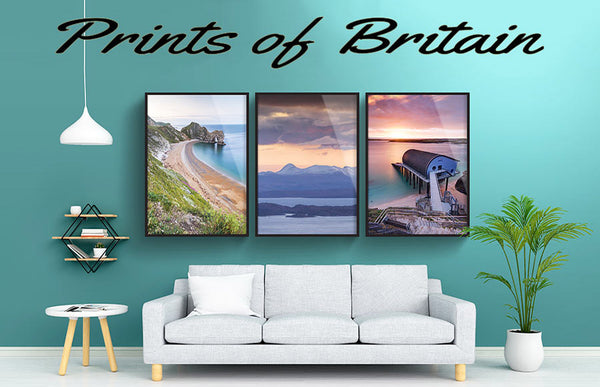 our photographic prints from around the UK including Wales, England, Scotland, glencoe, Harris and Lewis, Isle of Sky and Devon and Cornwall