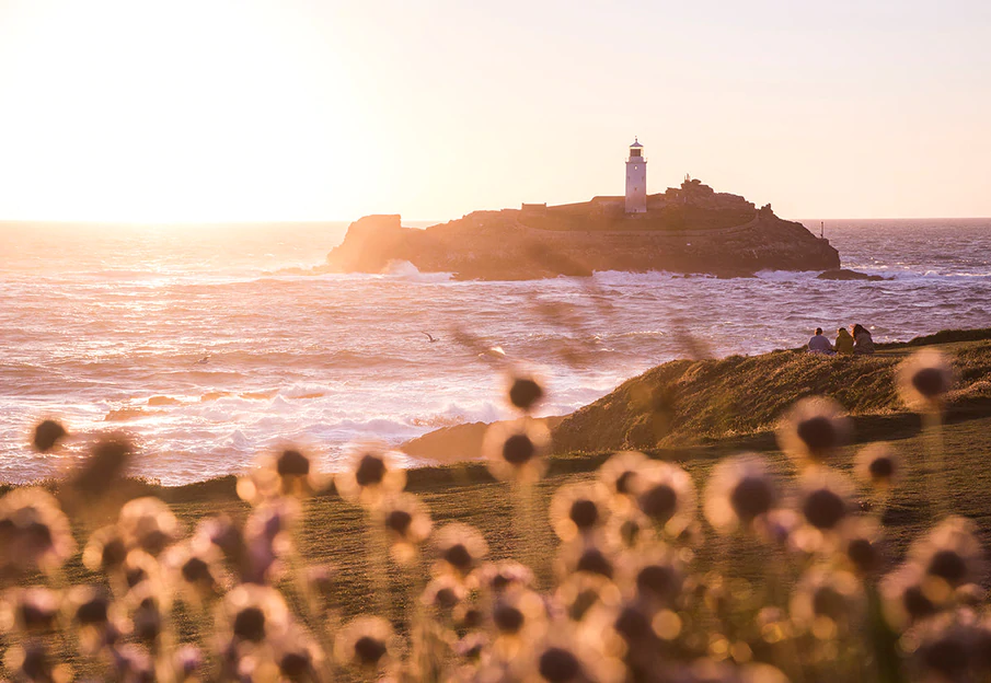 Godrevy castle - Cornwall photographic location guide