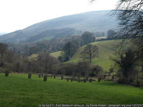 Natsworthy moor and area on Devons Dartmoor National Park