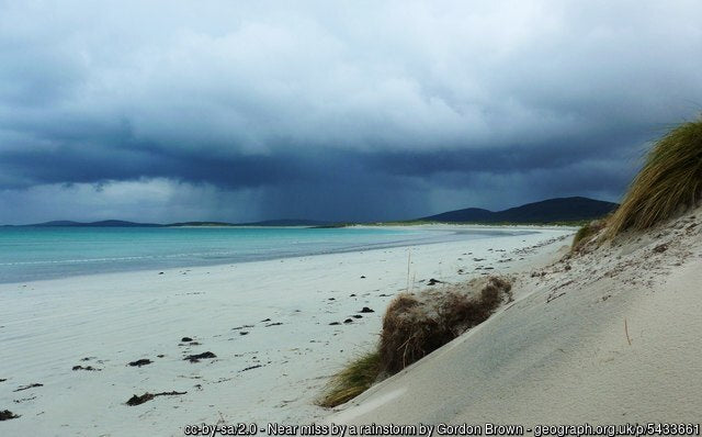 A beautiful beach on the Scottish Isles