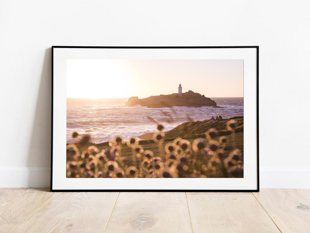 Prints of Godrevy lighthouse for sale