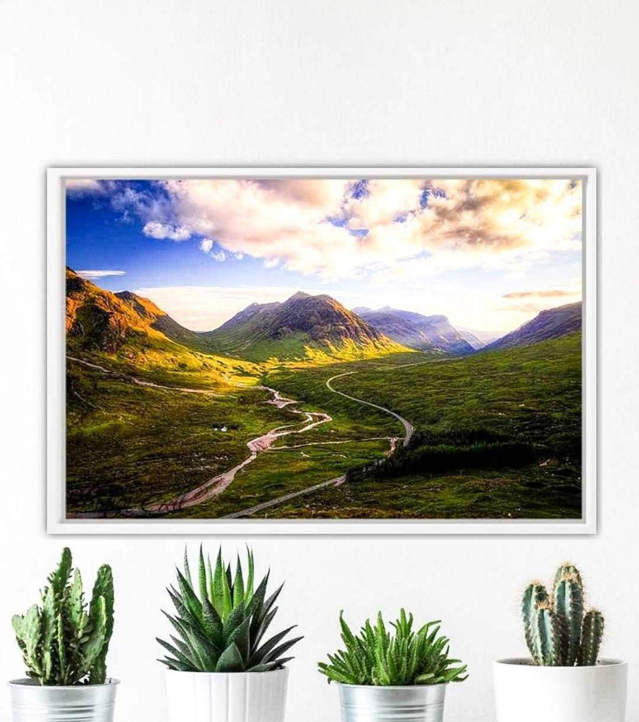 Wall art of Glencoe for Sale in this photographic print