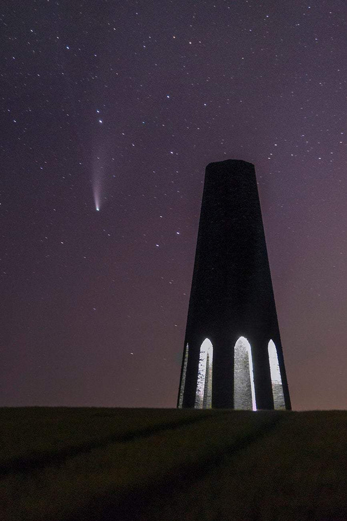 Comet Neowise at the Kingswear Daymark