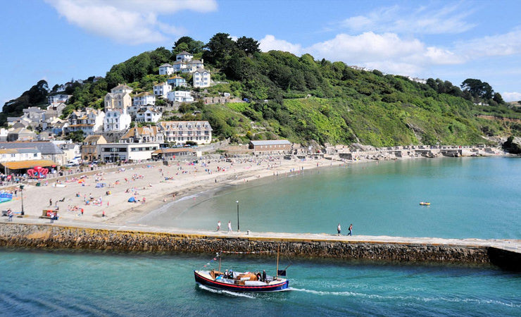 The stunning town of Looe on Cornwalls East Coast