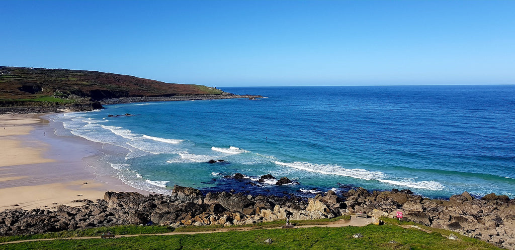 Porthmeor beach a great location to visit if your staying in St Ives