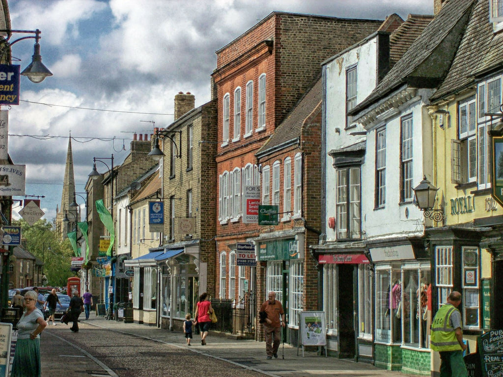 St Ives town centre if full of unique shops and restaurants 