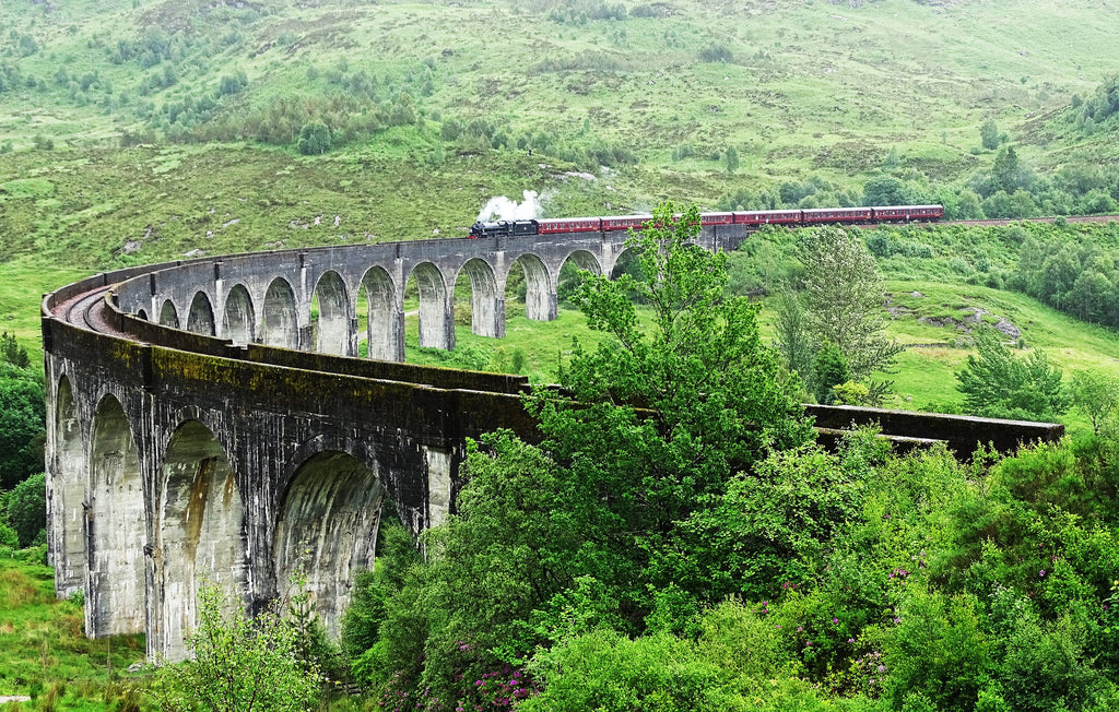 Glenfinnan Viaduct is a scenic location to visit