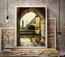 Load image into Gallery viewer, Fine art London Picture | Westminster Bridge wall art and Big Ben Print - Home Decor - Sebastien Coell Photography
