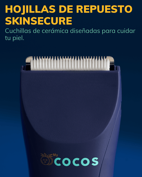 Hojillas de repuesto para la Rasuradora MyCOCOS, diseñadas para el cuidado de tu piel