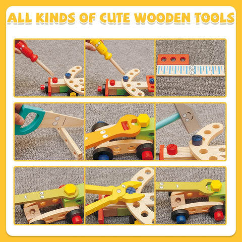 Montessori Wooden Tool Set – Project Montessori