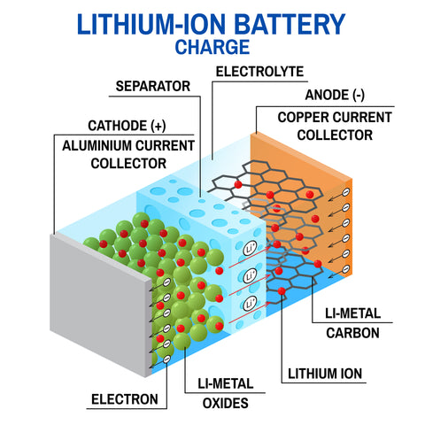 What is a rechargeable Lithium-Ion battery and  how do Lithium Ion batteries charge