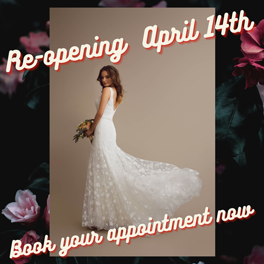 Appointments available from Wednesday 14th April - Book now!