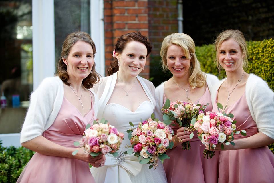 Katherine and her bridesmaids