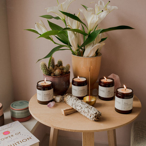 fragranced candles for calming social anxiety 