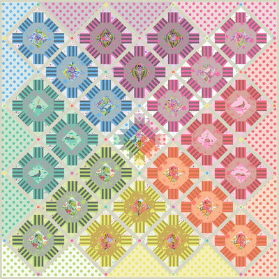 The Butterfly Quilt 2nd Edition Quilt Pattern | Tula Pink #TPBUTTERFLY