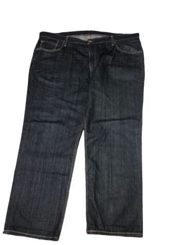 Levi's 559 Relaxed Straight Fit Dark Wash Blue Jeans Men (Size: 46 x 3 —  FamilyBest1