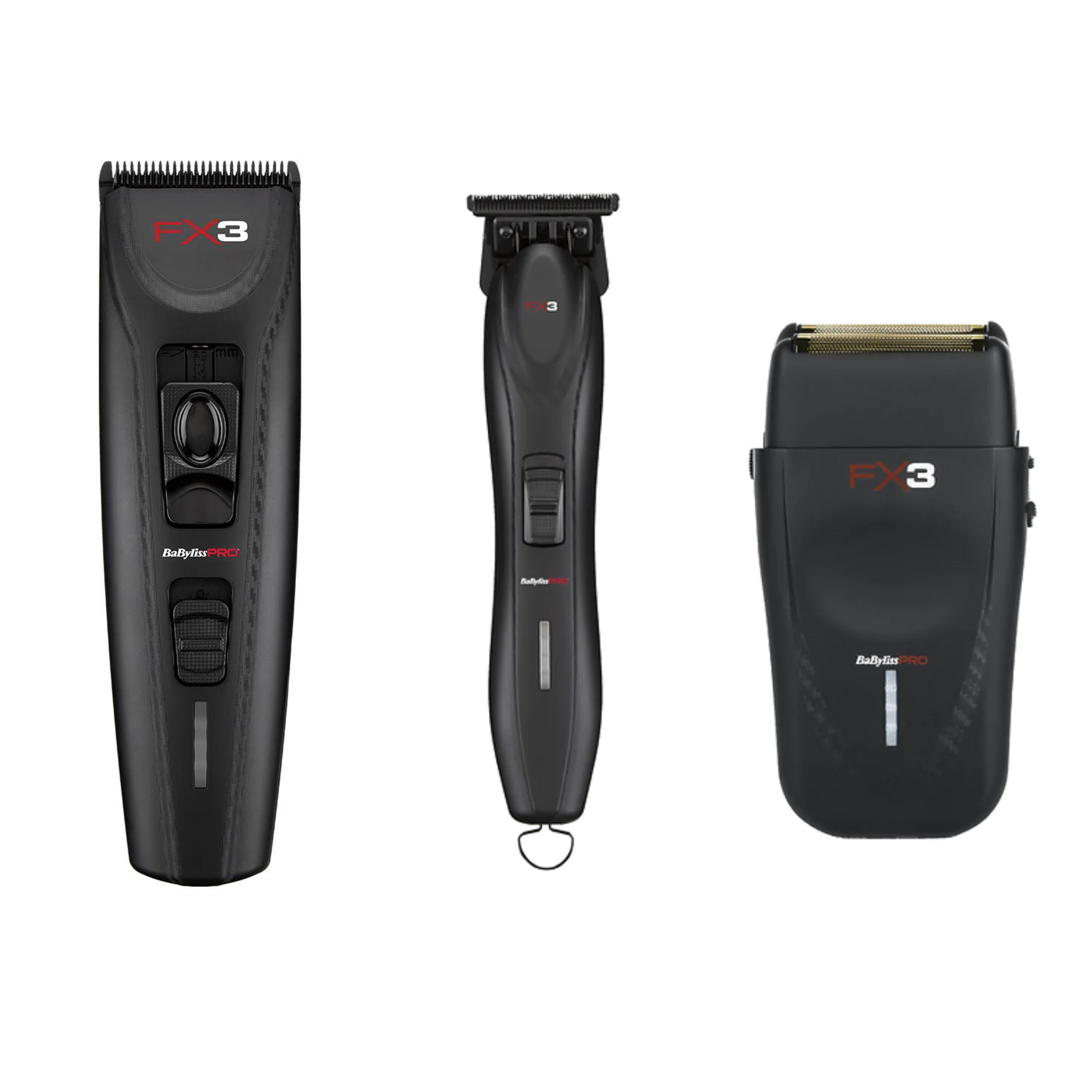 Mantel Taiko buik Schat BaByliss Pro FX 3 Clipper, Trimmer, and Shaver Combo – Barber Plug Supply  Co.