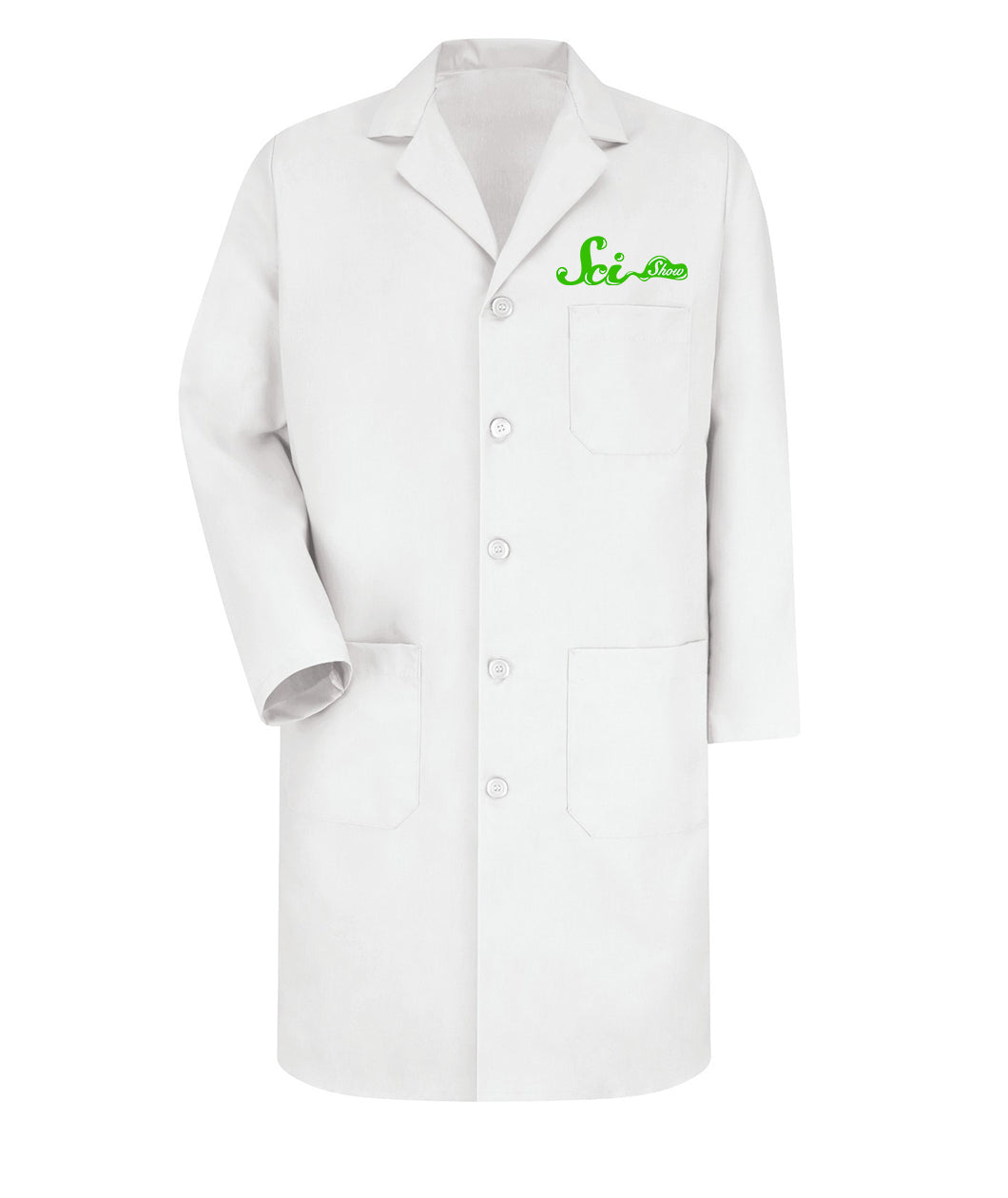 Download SciShow Logo Lab Coat - DFTBA